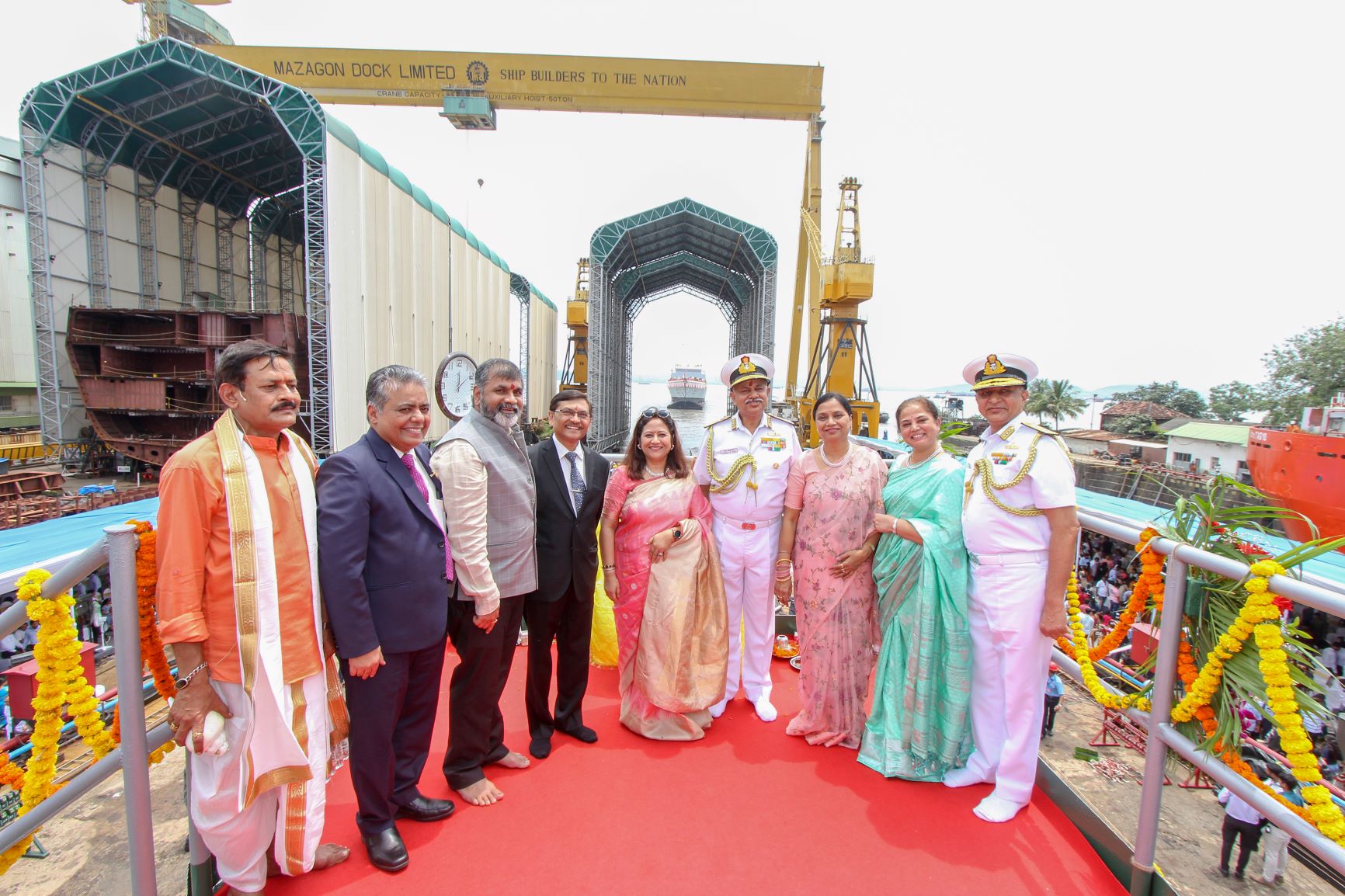Launching Ceremony of Taragiri (Y-12653) Third Advanced Stealth Frigate of P17A-11th Sep 2022123